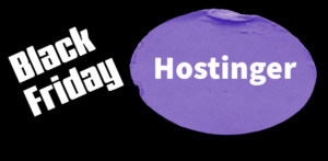 Black friday sale Hostinger