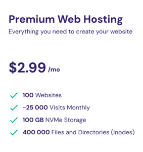 Premium Web Hosting